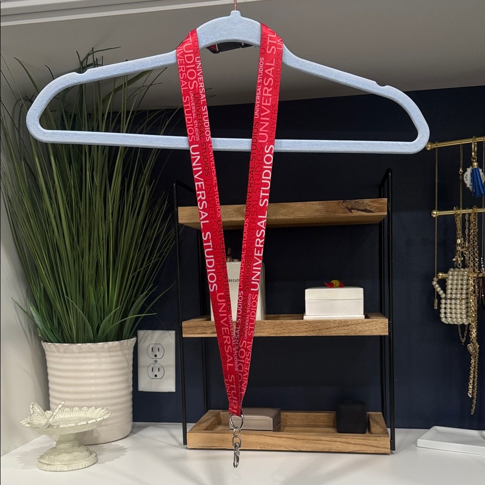 Universal Studios Red  & Blue Lanyard
